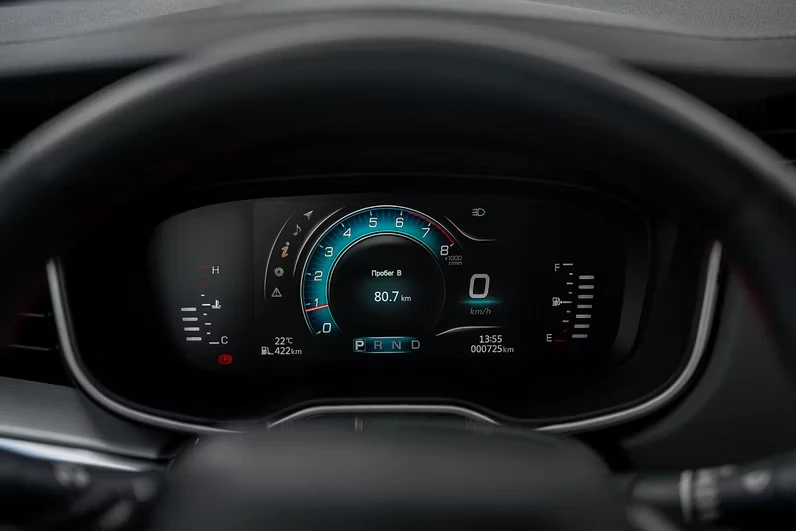 7" цветной дисплей комбинации приборов G01